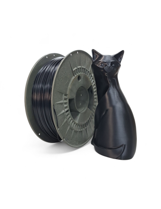Filamento PETG Let’s Print Traffic Black 1.75mm 1kg | Core XY
