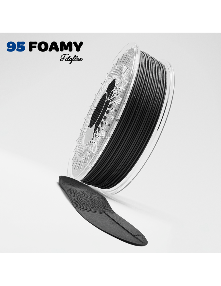 Filaflex Foamy 95A Black 750g | Recreus