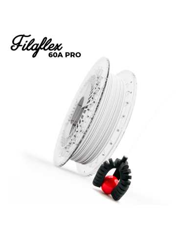 Recreus Filaflex Pro 60A White 500g | Filamento TPU Flexível