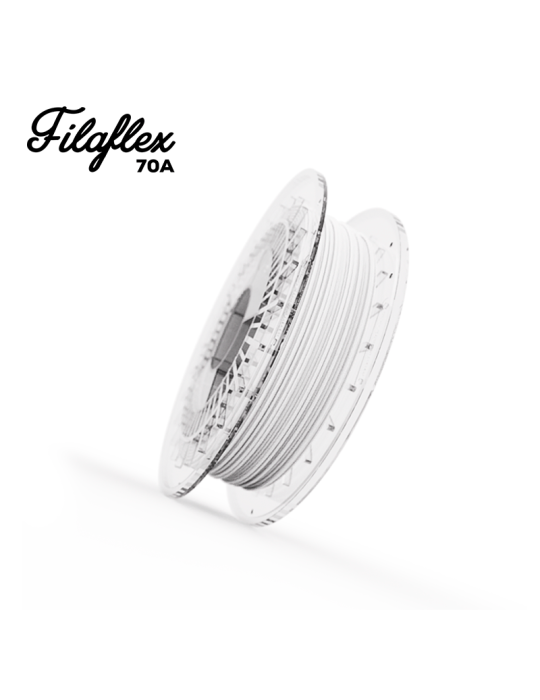 Recreus Filaflex 70A White 500g | Filamento TPU Flexível