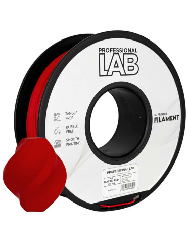 PLA Matte Red Prof. Lab | Filamento Económico | Core XY