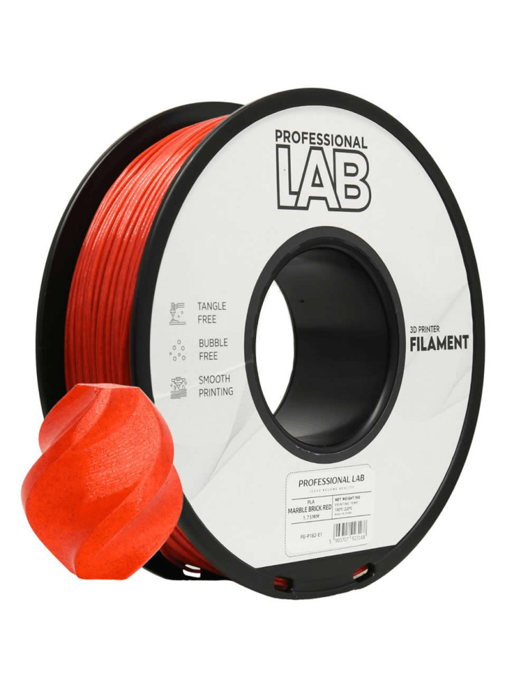 PLA Marble Brick Prof. Lab | Filamento Económico | Core XY