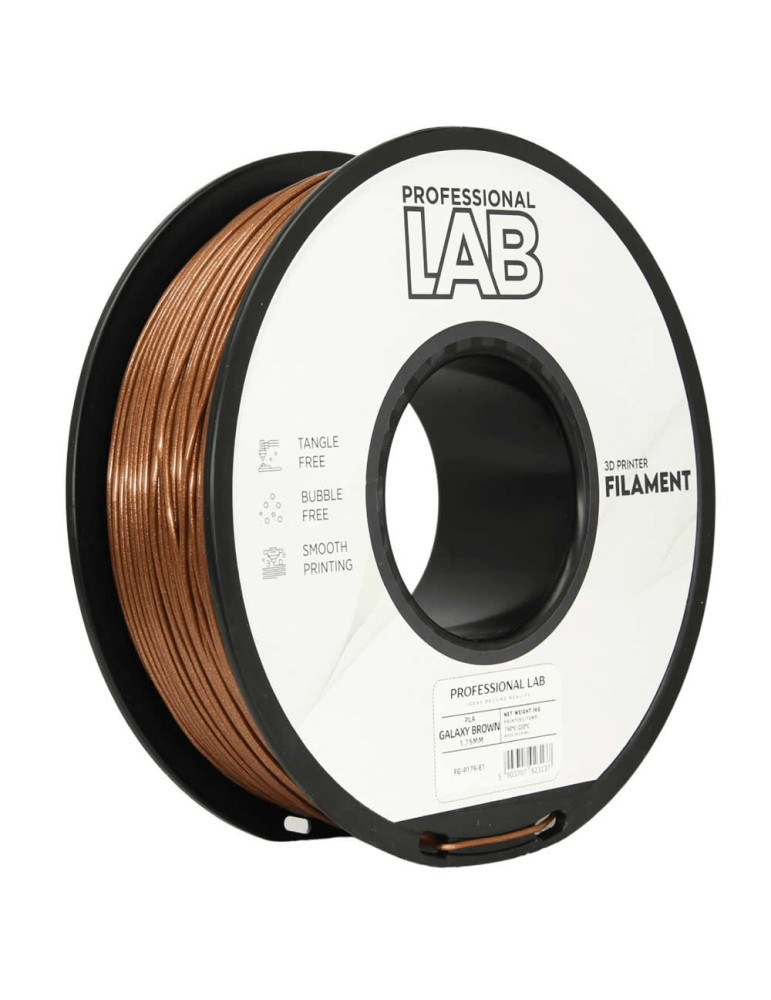 PLA Galaxy Brown Prof. Lab | Filamento Económico | Core XY