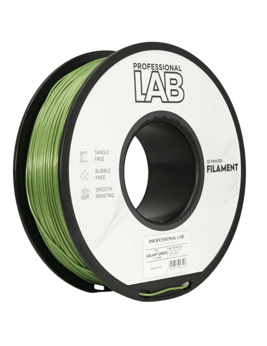 PLA Galaxy Green Prof. Lab | Filamento Económico | Core XY