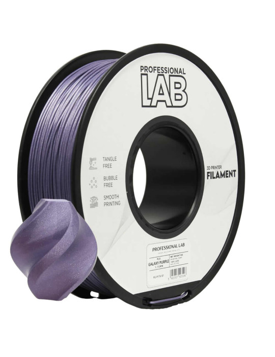 PLA Galaxy Purple Prof. Lab | Filamento Económico | Core XY