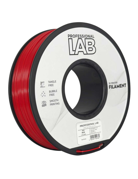 ABS+ Red Prof. Lab | Filamento Económico | Core XY