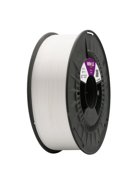 rPETG FR White Winkle 1kg | Certificado EN13501-1 | Core XY