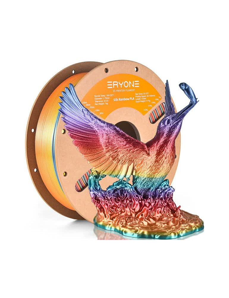 PLA Rainbow Silk Vibrant Eryone 1kg | Core XY