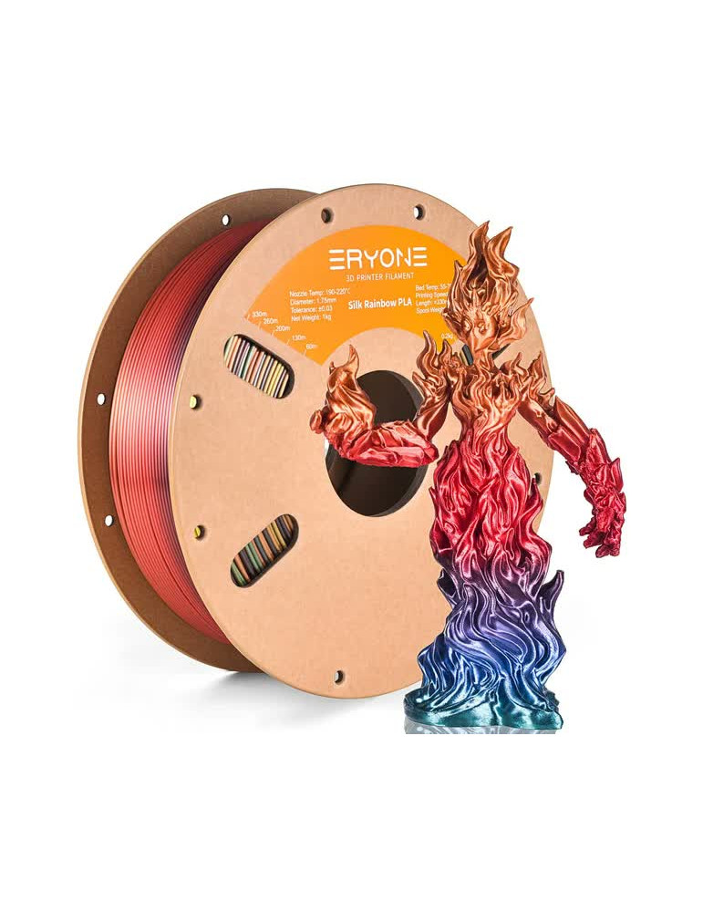 PLA Rainbow Silk Sunset Eryone 1kg | Core XY