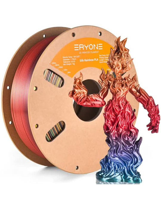 PLA Rainbow Silk Sunset Eryone 1kg | Core XY