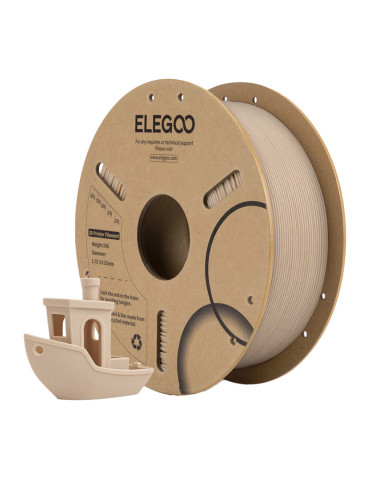 PLA Wood Light Oak Elegoo 1kg | Efeito Madeira | Core XY