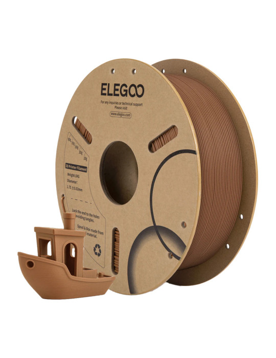 PLA Wood Indian Oak Elegoo 1kg | Efeito Madeira | Core XY