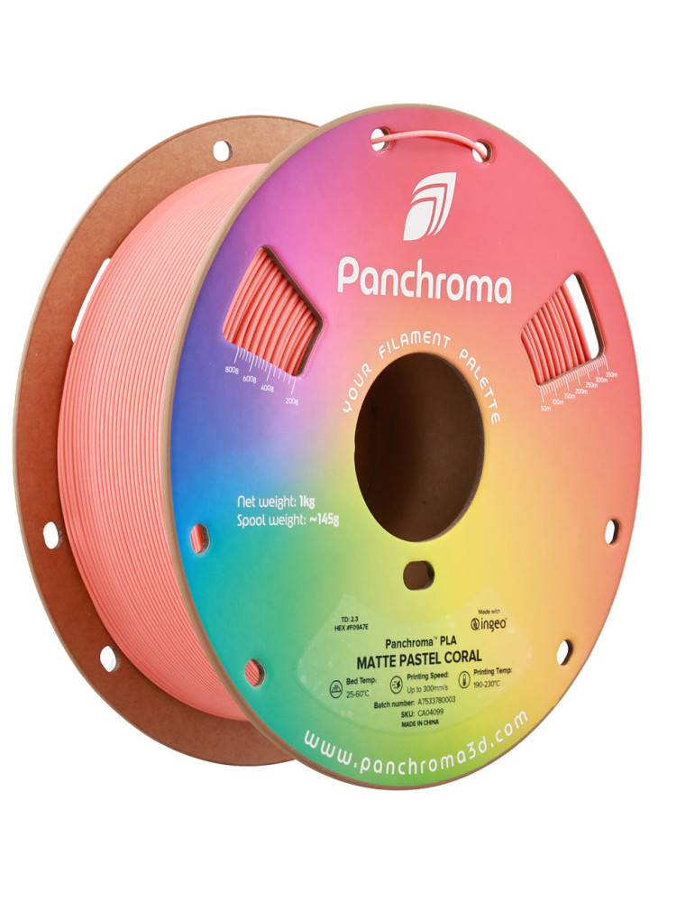 Panchroma PLA Matte Pastel Coral 1Kg | Polymaker