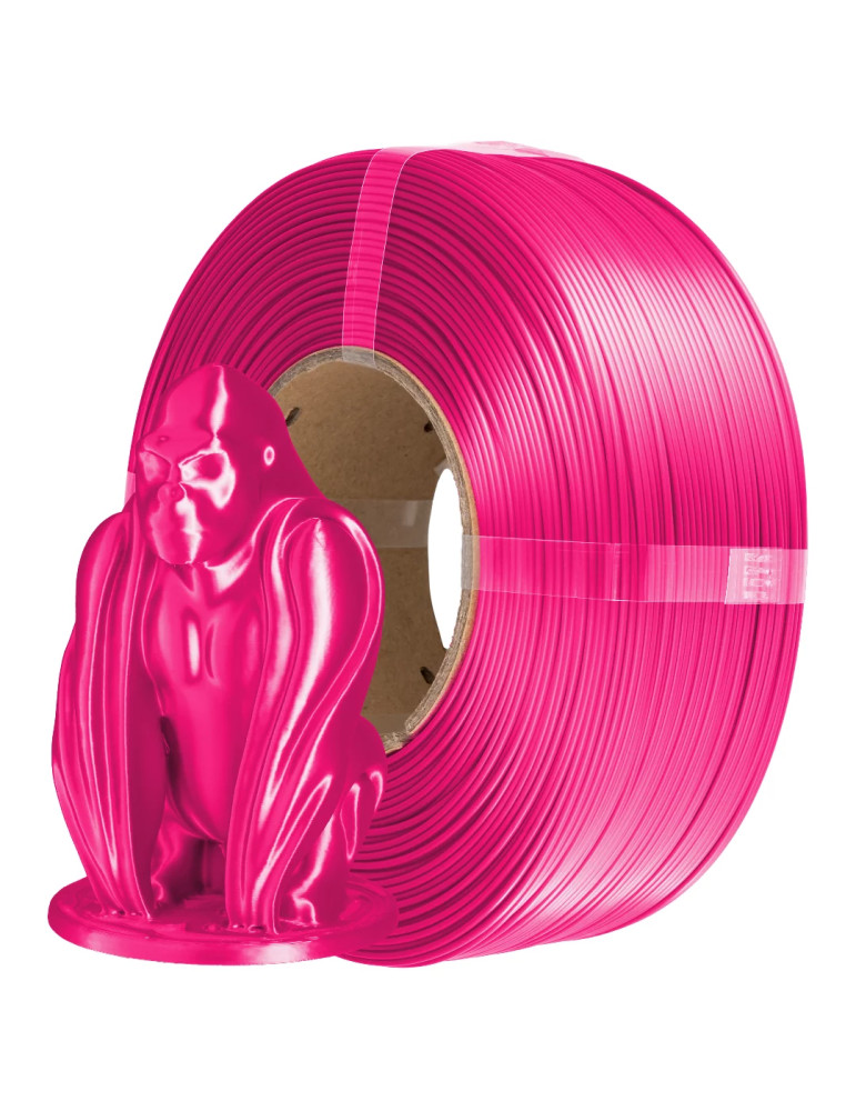 PLA Silk Cherry Pink 1Kg Refill | AzureFilm