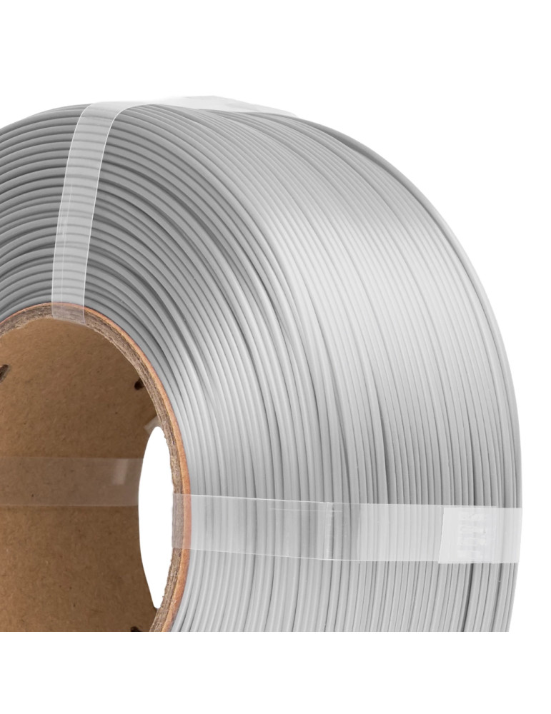 PLA Silk Silver 1Kg Refill | AzureFilm