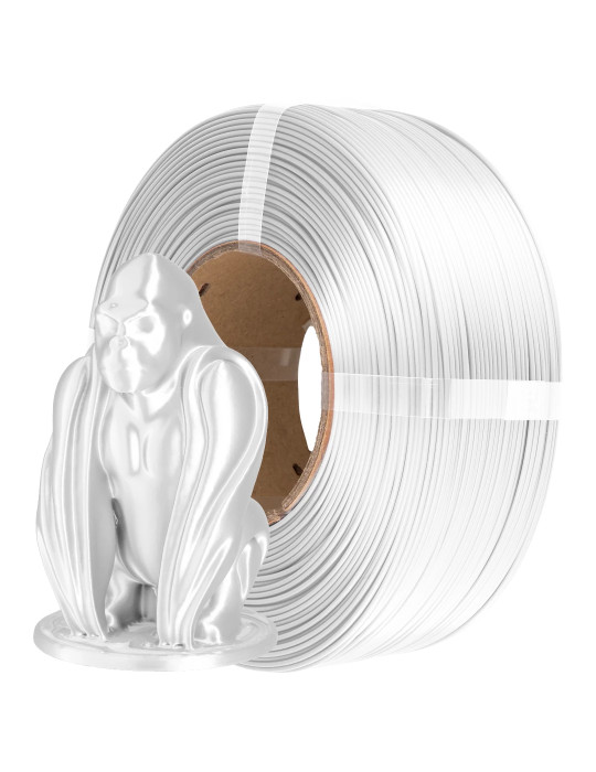 PLA Silk White 1Kg Refill | AzureFilm