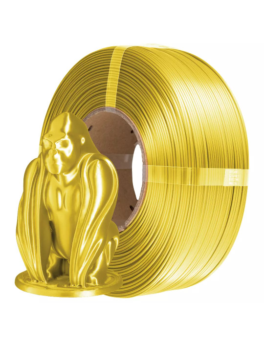 PLA Silk Yellow 1Kg Refill | AzureFilm