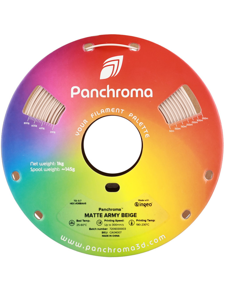 Panchroma PLA Matte Army Beige 1Kg | Polymaker