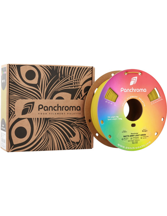 Panchroma PLA Matte Army Light Green 1Kg | Polymaker