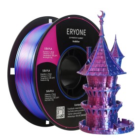 PLA Dual Color Silk Red/Blue Eryone
