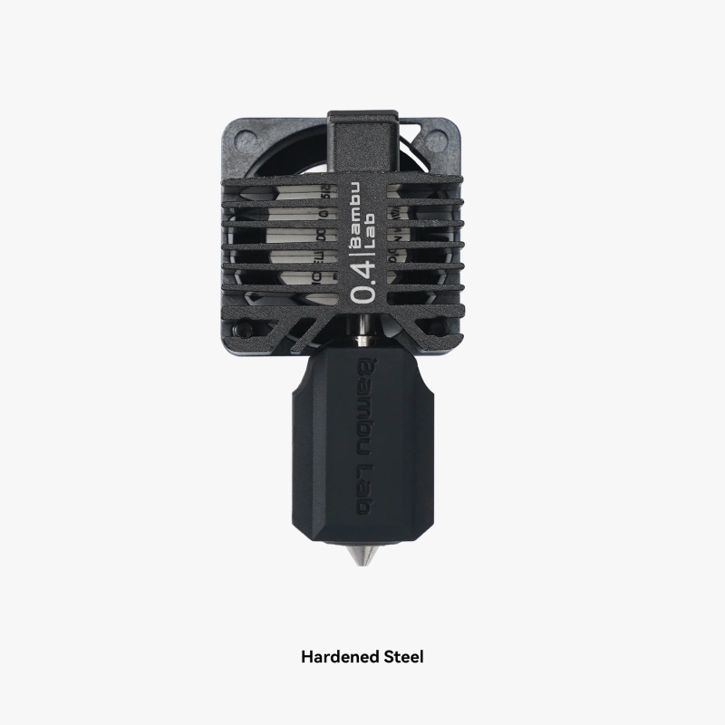 Complete Hotend Assembly X1 Series - Hardened Steel