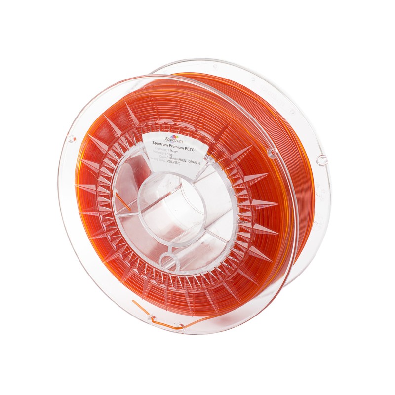 PETG Premium Transparent Orange Spectrum