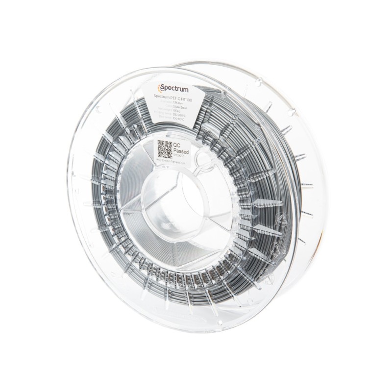 PETG HT100 Silver Steel Spectrum 500g
