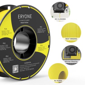 Filamento PLA Matte Eryone | Acabamento Fosco Premium | Core XY Portugal