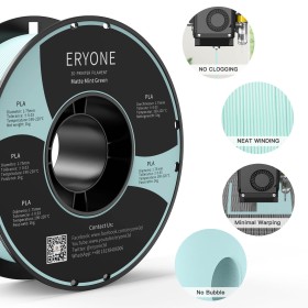 PLA Matte Mint Green Eryone