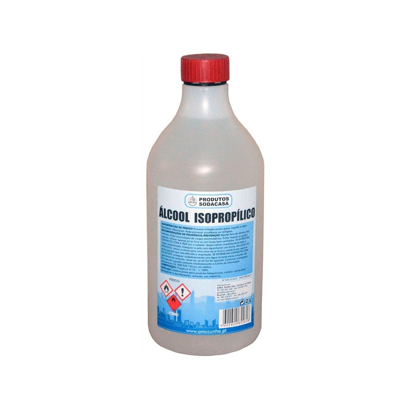 Álcool Isopropílico 2Lts