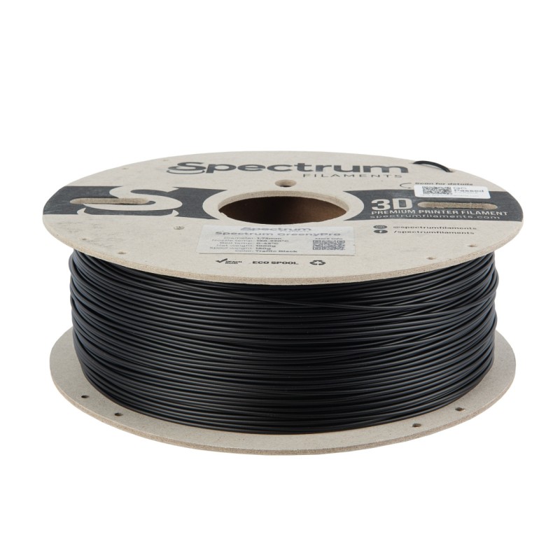 PLA GreenyPRO Traffic Black 1Kg