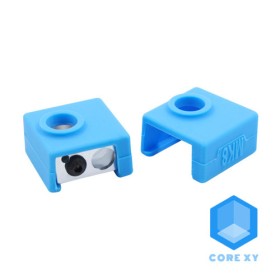 Isolamento Silicone  Heat block MK8 Azul