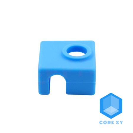 Isolamento Silicone  Heat block MK8 Azul
