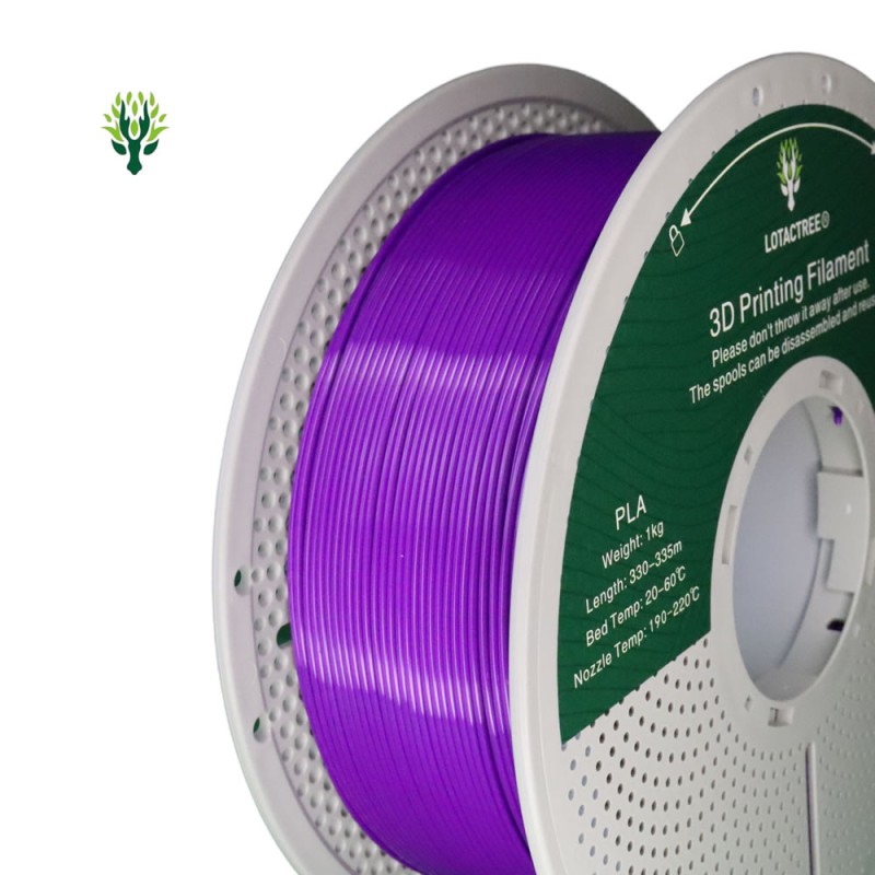 Filamento PLA Purple Lotactree 1Kg | Core XY