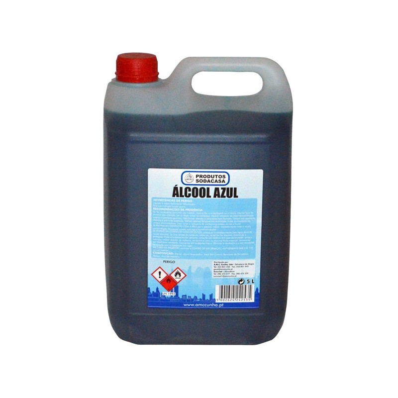 Álcool Azul Desnaturado 5Lt