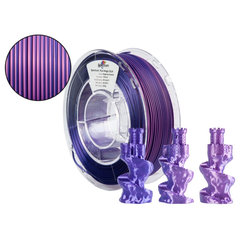 PLA Magic Silk Magenta Dream 250g Spectrum