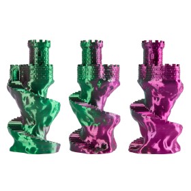 Filamento PLA Magic Silk | Efeito Sedoso Multicolor | Core XY Portugal 2