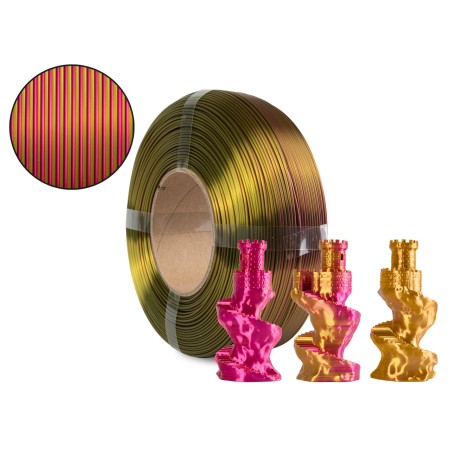 Filamento PLA Magic Silk | Efeito Sedoso Multicolor | Core XY Portugal