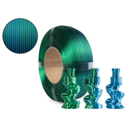 Filamento PLA Magic Silk | Efeito Sedoso Multicolor | Core XY Portugal