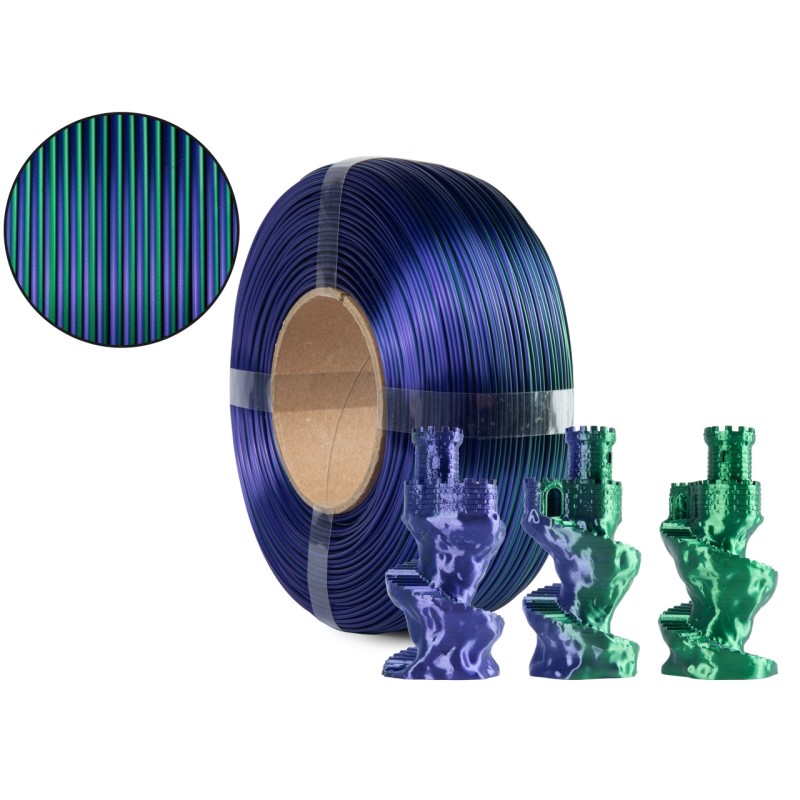 Filamento PLA Magic Silk | Efeito Sedoso Multicolor | Core XY Portugal