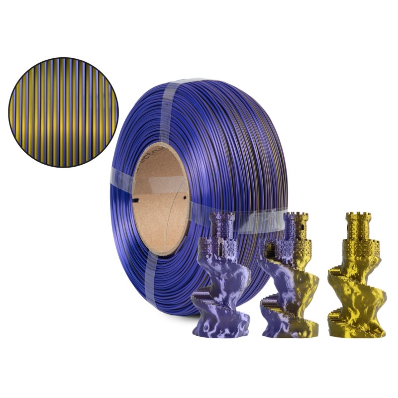 Filamento PLA Magic Silk | Efeito Sedoso Multicolor | Core XY Portugal