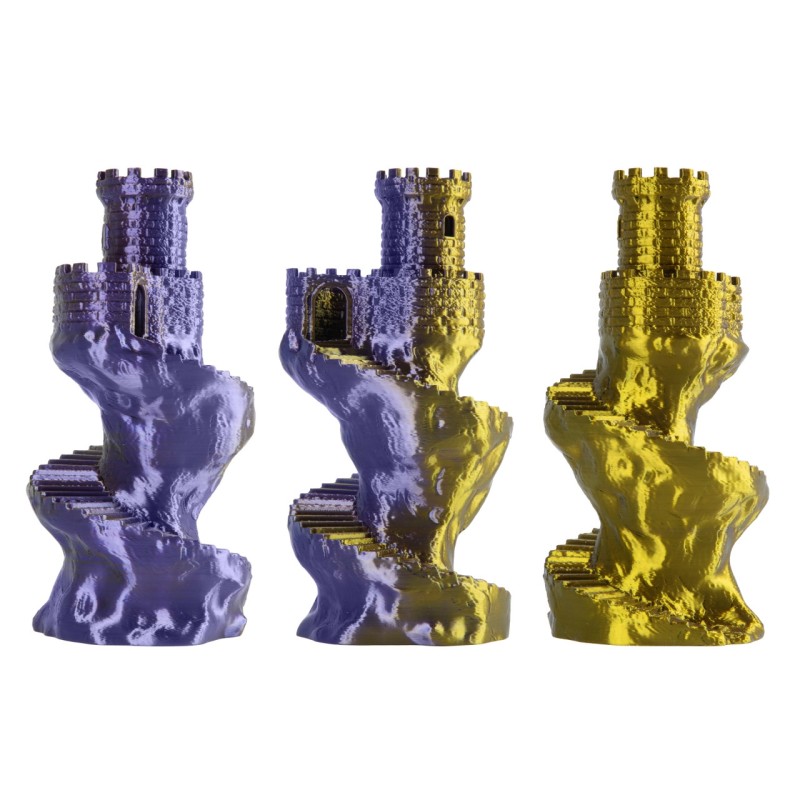 Filamento PLA Magic Silk | Efeito Sedoso Multicolor | Core XY Portugal