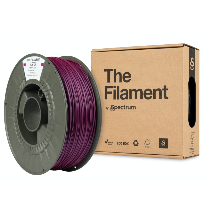 Filamento PLA CF | PLA com Fibra de Carbono Resistente | Core XY Portugal