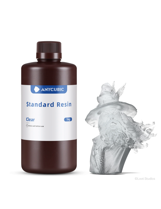 Resina UV Anycubic Transparente 1 kg