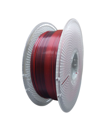 Filamento PLA Silk Dual Color Black/Red Lotactree 1Kg | Core XY