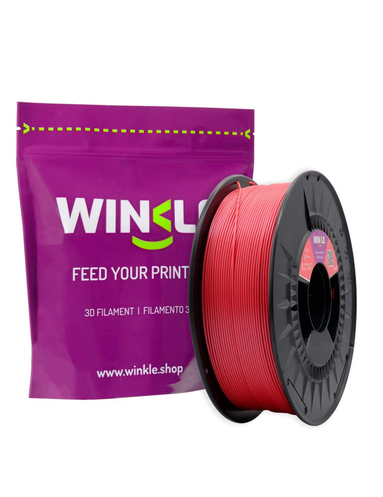 Filamento PLA HD Glitter Coral Winkle 1kg | Core XY
