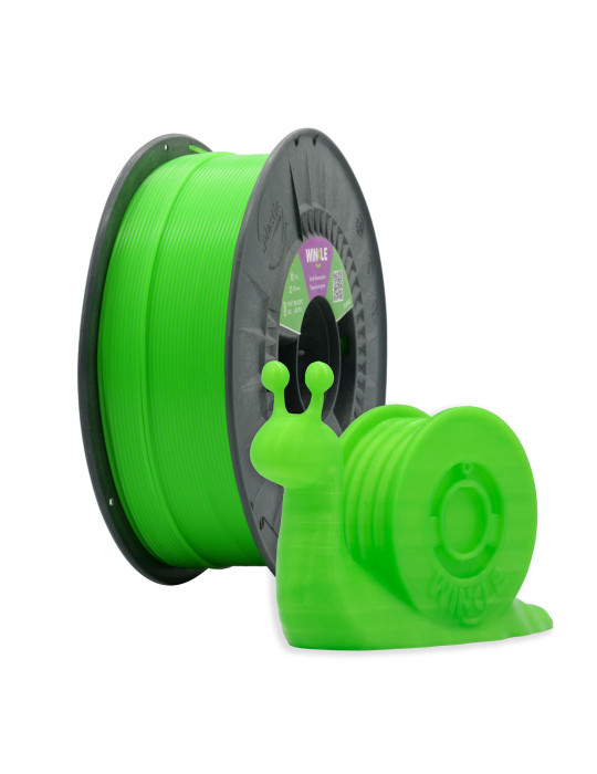 Filamento PLA HD Fluorescente Verde Eléctrico Winkle 1kg | Core XY