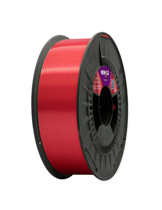 Filamento PLA Silk Rojo Rubí Winkle 1kg | Core XY