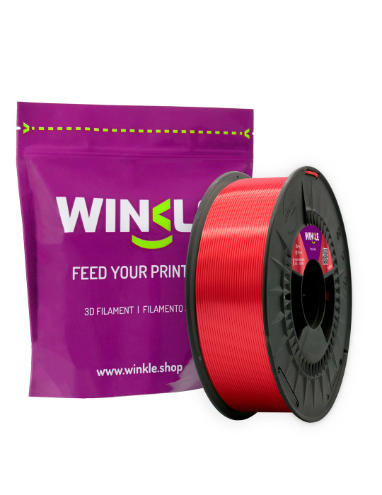 Filamento PLA Silk Rojo Rubí Winkle 1kg | Core XY