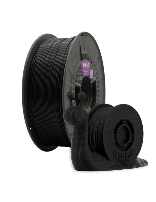 Filamento PLA Stardust Preto Winkle 1Kg | Core XY